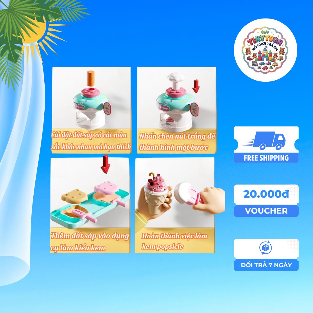 🏺 Bộ Đất Sét Nặn Sáng Tạo Cho Bé - Ảnh 3