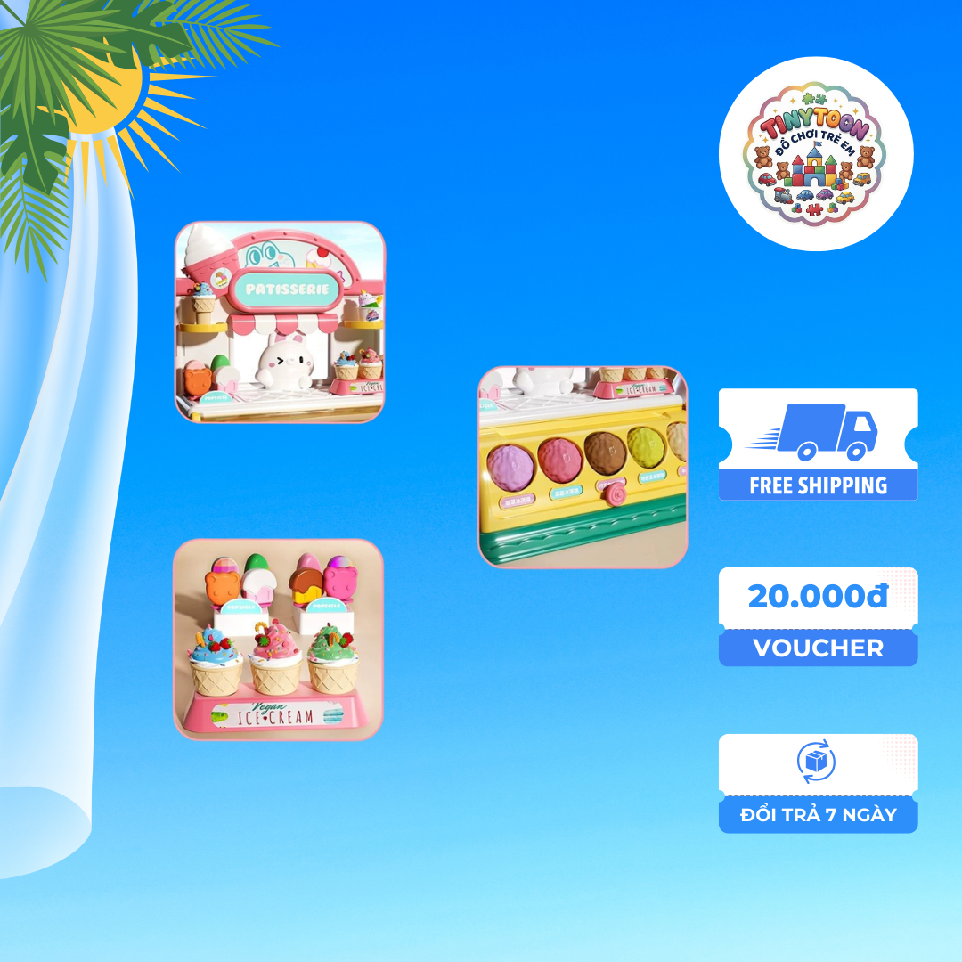 🏺 Bộ Đất Sét Nặn Sáng Tạo Cho Bé - Ảnh 4