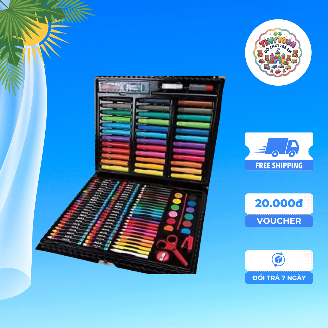 🎨 Bộ Dụng Cụ Mỹ Thuật Sáng Tạo Cho Bé - Ảnh 5