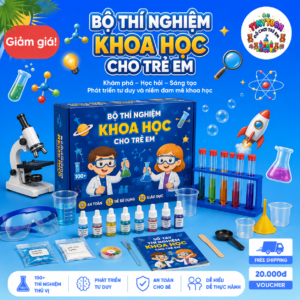 Bộ Thí Nghiệm Khoa Học Cho Trẻ Em