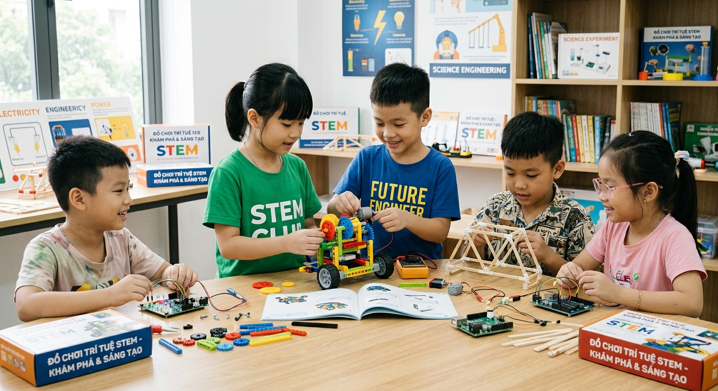 Tiêu chí lựa chọn đồ chơi trí tuệ STEM phù hợp