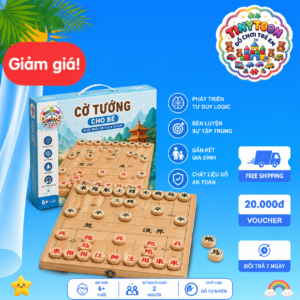 Bộ Cờ Tướng Cho Bé – Đồ Chơi Trí Tuệ Phát Triển Khả Năng Tập Trung