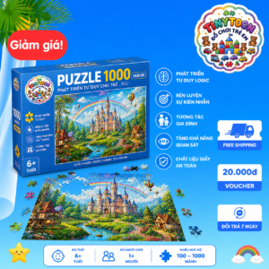 bộ puzzle cho bé thông minh
